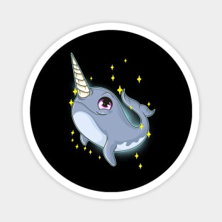 Cute & Funny Narwhal Unicorn Of The Sea Magnet